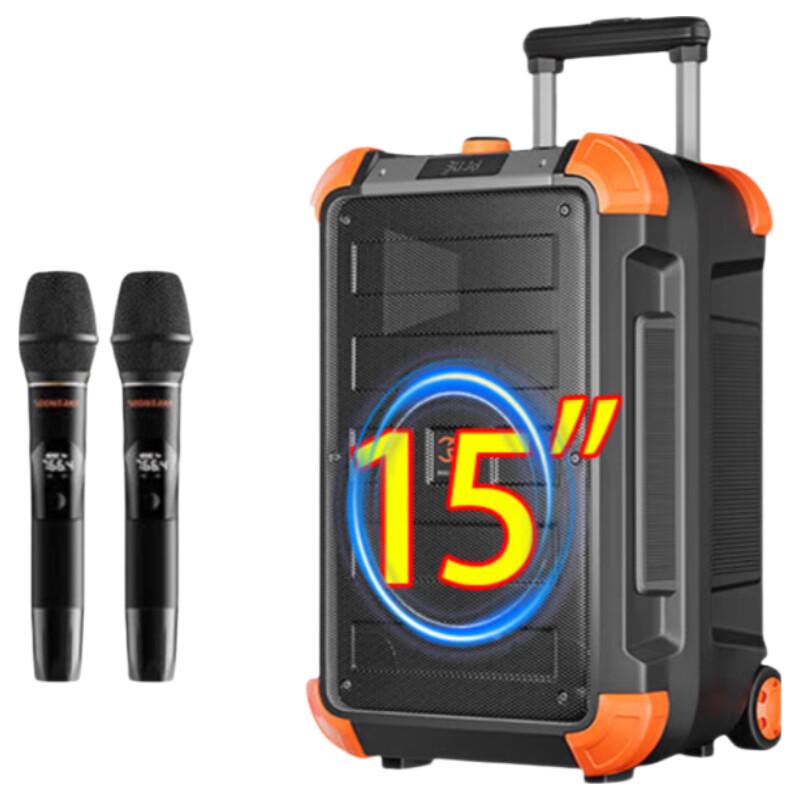 SS6 Portable PA System with Wireless Microphones CN plug (adapter included) (CN version)