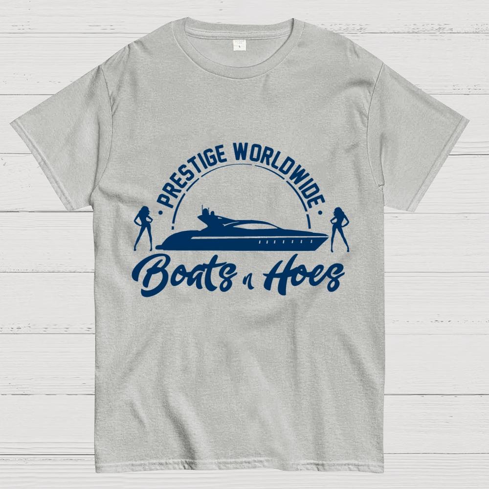 Boats 'n Hoes Unisex Cotton Summer Casual Cool Loose T-Shirt