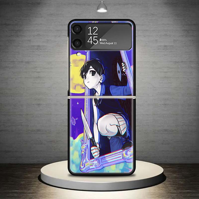

Game O-Omori Cartoon Phone Case For Samsung Galaxy Z Flip 7 6 5 4 3 5G Shockproof Cover Z Flip7 Flip6 ZFlip5 Flip3 Flip4 Luxury Samsung Z Flip 6
