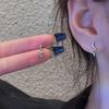 Two Mini Snake Ear Bone Clips with White Zircon Studs for Unpierced Ears—Wear All Night Comfortably.