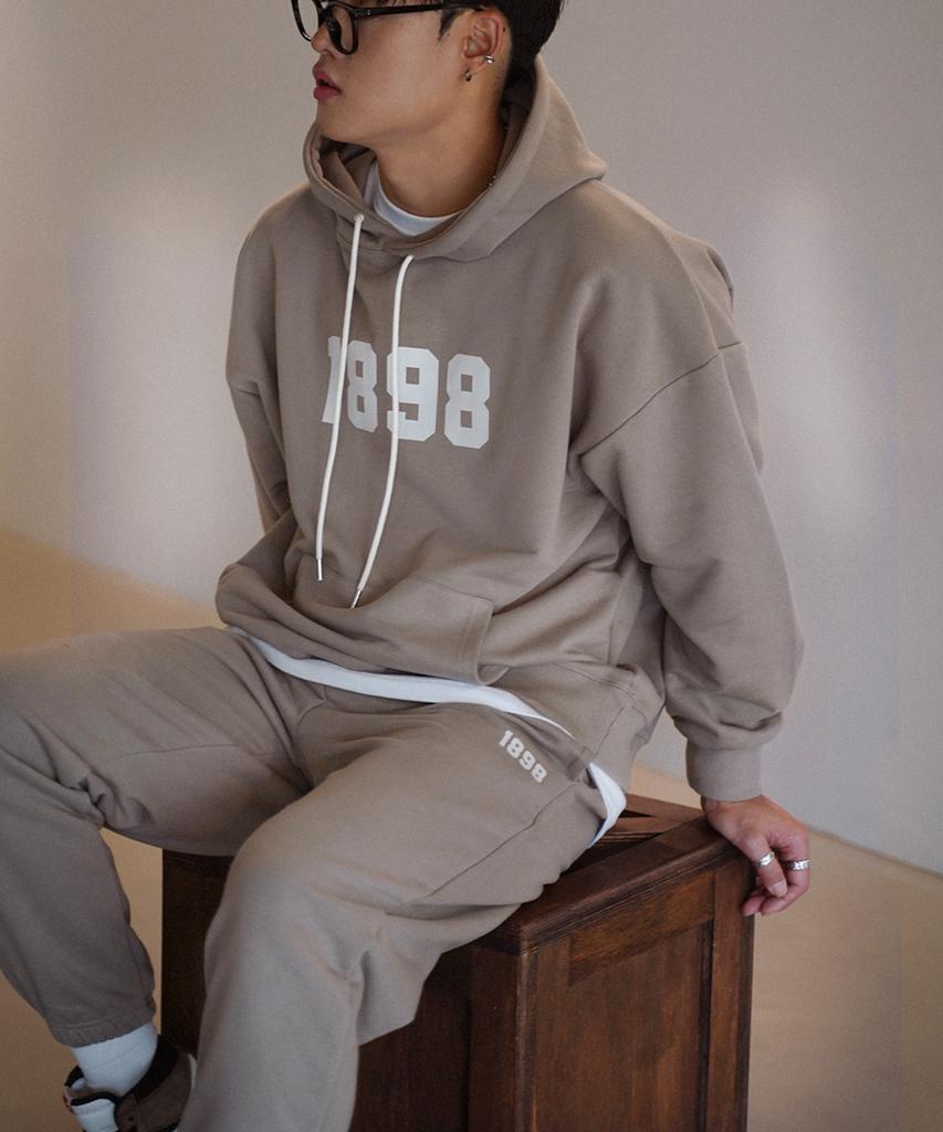 Deomail 1898 Garments Sweat Pants[Brown]