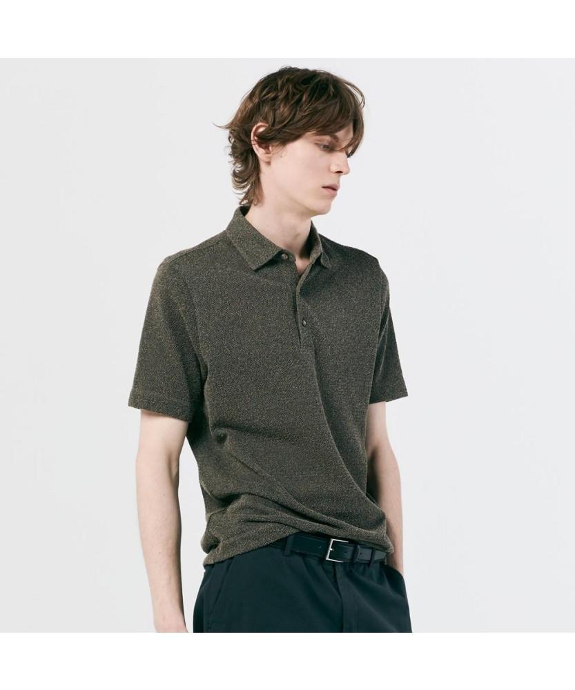 NOTIG Cool Touch Short Sleeve Polo Shirt Khaki_Ols1T1Ts108Kk