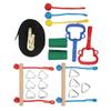 Kids Indoor Monkey Bars Rings Kids Climbing Children Indoor Outdoor Home Activity Fitness Ring Game