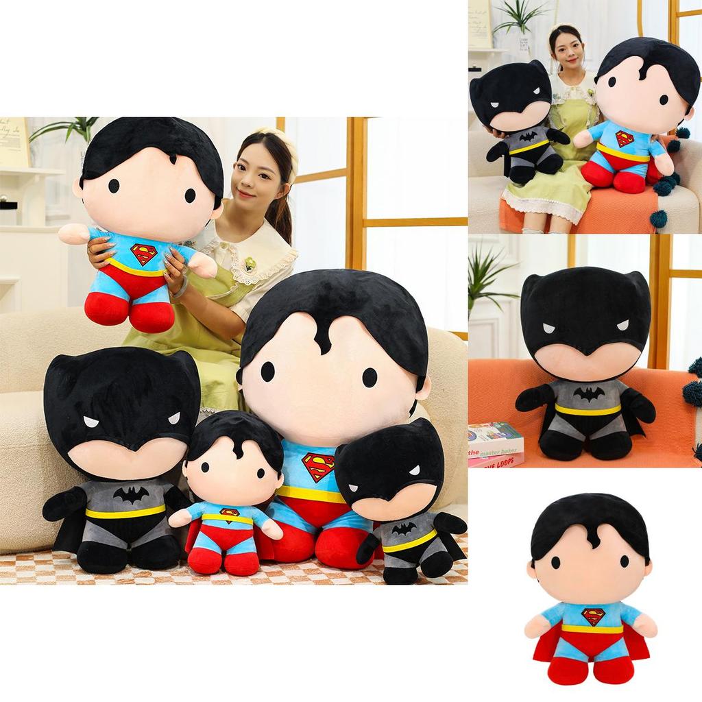 Superman Batman Plush Doll With Pp Cotton Fill Ideal For Playroom Decor And Collectors
