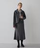 SISTERHOOD Wool Mermaid Skirt - Gray