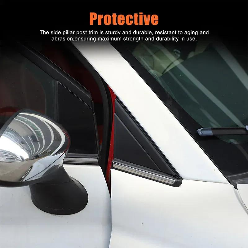 Replacement Car Left+Right Door Mirror Flag Triangle Trim Panel For FIAT 500 2012-2024 1SH17KX7AA 1SH16KX7AA 735426887 735426886