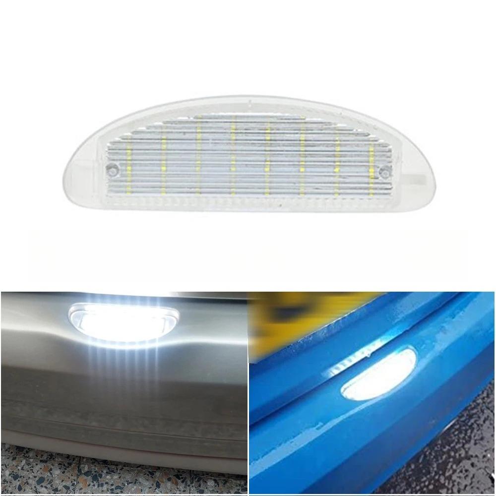 Car LED Number License Plate Light Lamp DC 12V Light Accessories For Renault Clio MK2 1998-2005 For Twingo 1 1993-2007