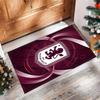 Tappeto in Velluto di Cristallo con Stampa Calcio Aston Villa, Comodo Assorbente d'Acqua Antiscivolo Tappeto per Pavimenti Interni