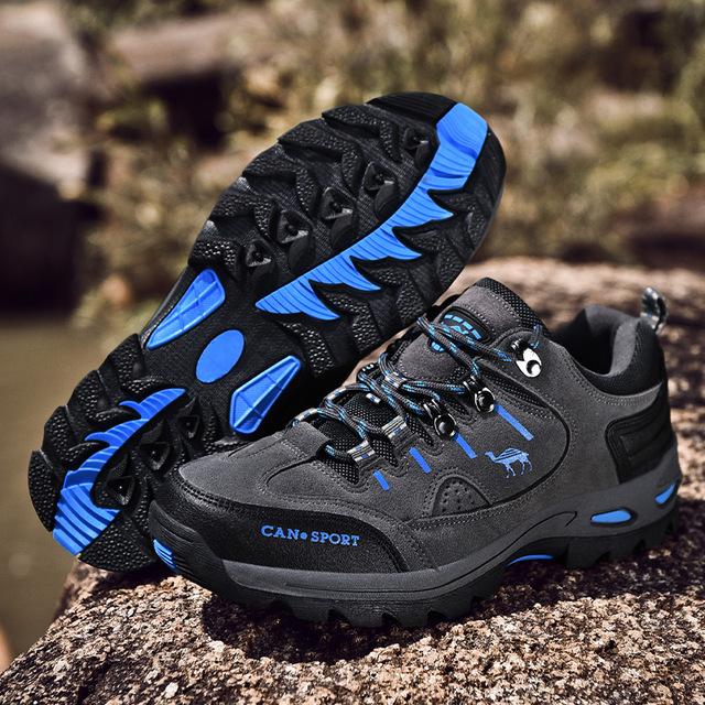 Men Hiking Shoes Sneakers Autumn Winter Trekking Mountain Waterproof Climbing Athletic Men Outdoor Sport Shoes