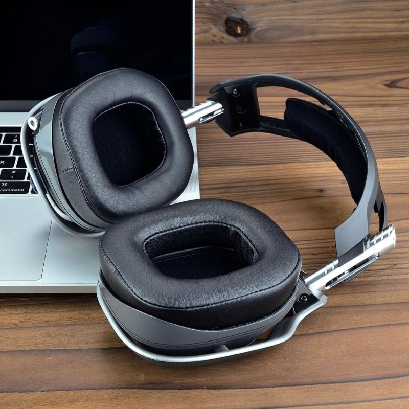 DurabilityReplacement Megnetic Button Ear Cushions Microphone Foam for A40TR Headsets High Density Noise Isolation