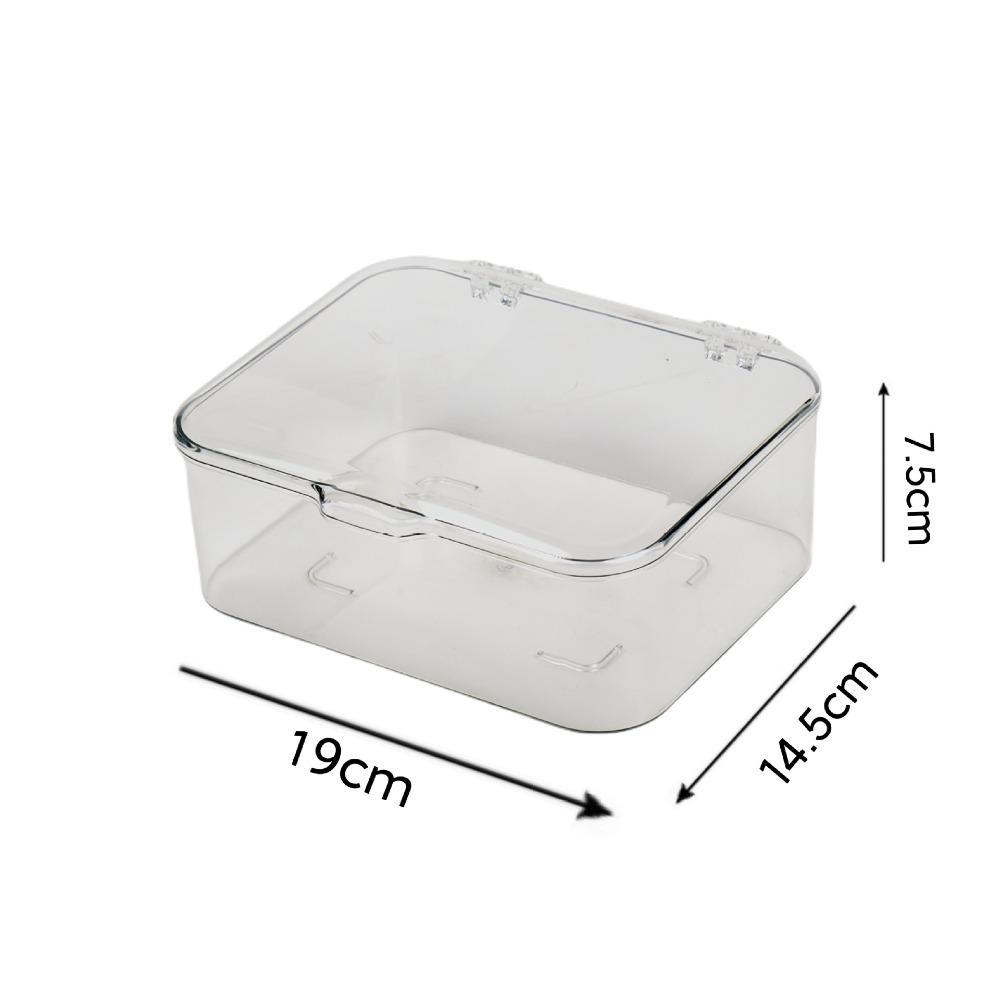 Acrylic Cosmetics Organizer Transparent Tea Set Organization Multi-purpose Desktop Storage Box