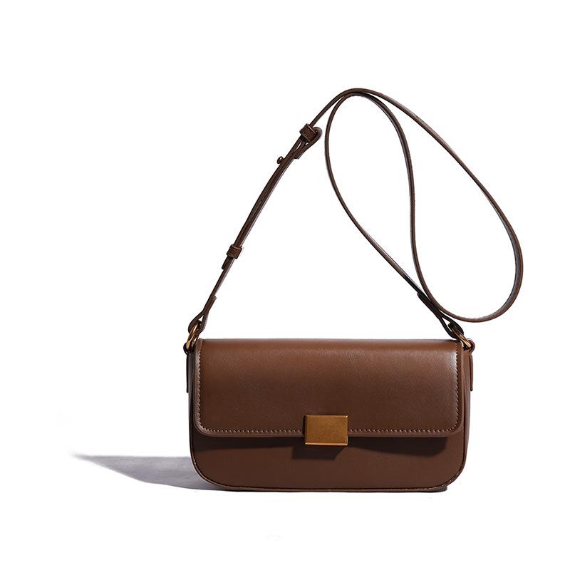 Premium texture small bag women's autumn and winter new popular versatile messenger bag single shoulder underarm small square bag