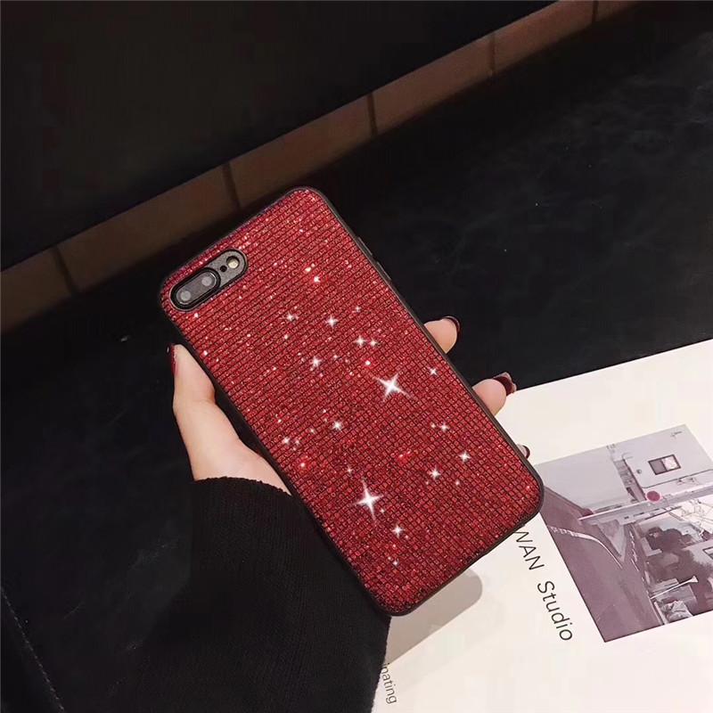 Suitable for Samsung S22 Mobile Phone Case A73 Square Glitter Sequin Anti-drop Case A33 Fashionable Foreign Trade Model