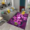 3D Floral Flower Pastoral Carpet Home Decor Entrance Door Mat Living Room Bedroom Entrance Decor Carpet Bathroom Non-slip Mats