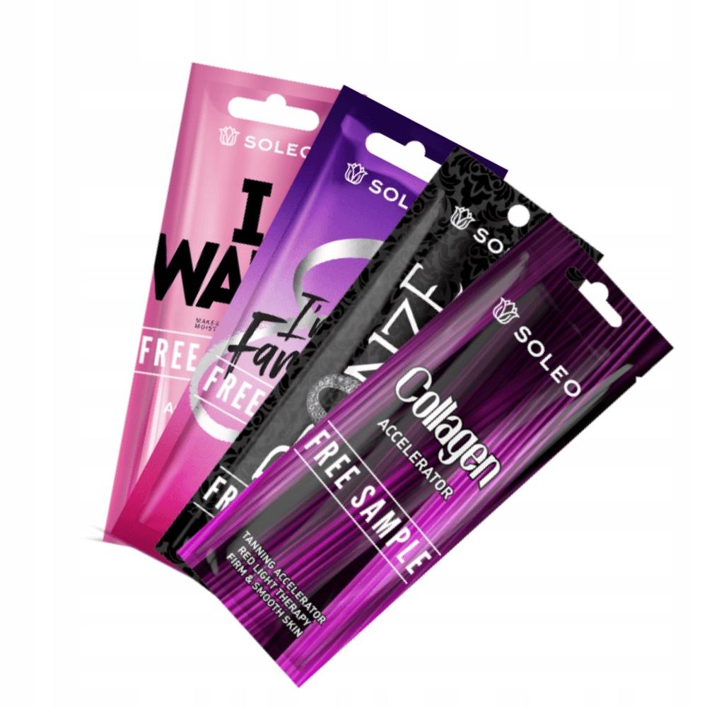 Soleo Wow 5x15ml Ultra Bronzer For Tanning + Freebies