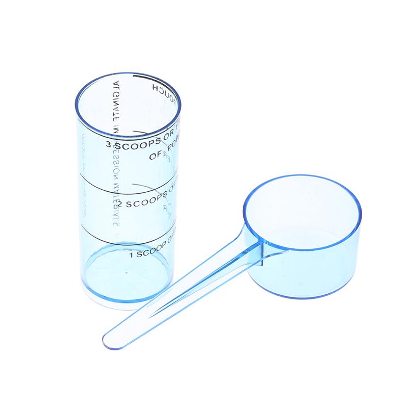 Plastic Dental Alginate Measuring Spoon Liquid Oral Impression Material Mixing Cup Scoop for Dental Lab Powder Surveying Tool