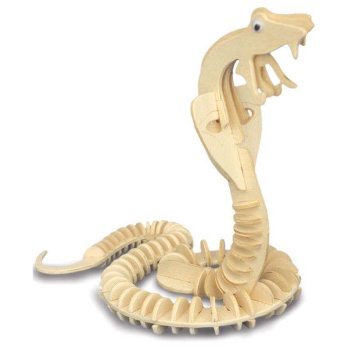 Wooden Model Snake