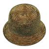 Chapeau seau diamant point brillant, Chapeau seau diamant coloré strassé, Chapeau seau avec diamants, Chapeau de défilé printemps et été