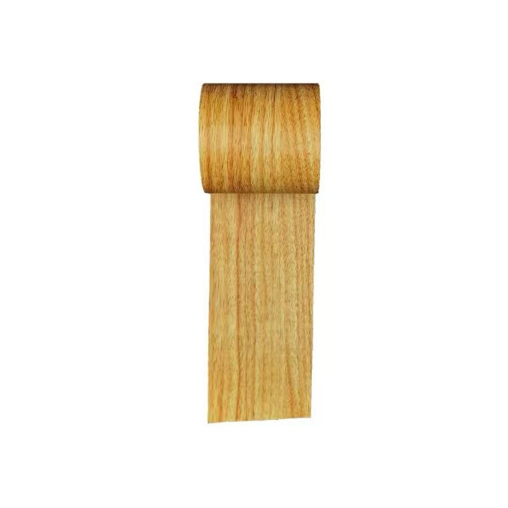 5M/Roll High Quality Self-adhesive Floor Repair Sticker Waterproof Wood Grain Duct Tape Realistic Skirting Line Home Decoration