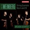 Weinberg / Arcadia Quartet - V3: String Quartets [COMPACT DISCS]