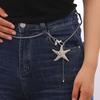 Seestern Taillenkette für Damen Boho Gürtel Verstellbare Länge Sommer Strandurlaub Accessoire für Kleider