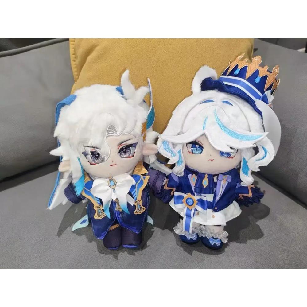 Genshin Neuvillette Furina Mascot Costume Plush 20cm Doll for Cosplay Events Roleplay