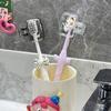 Transparent Toothbrush Head Storage Clip Universal Dust-proof Toothbrush Protective Cap Protector Cap Durable