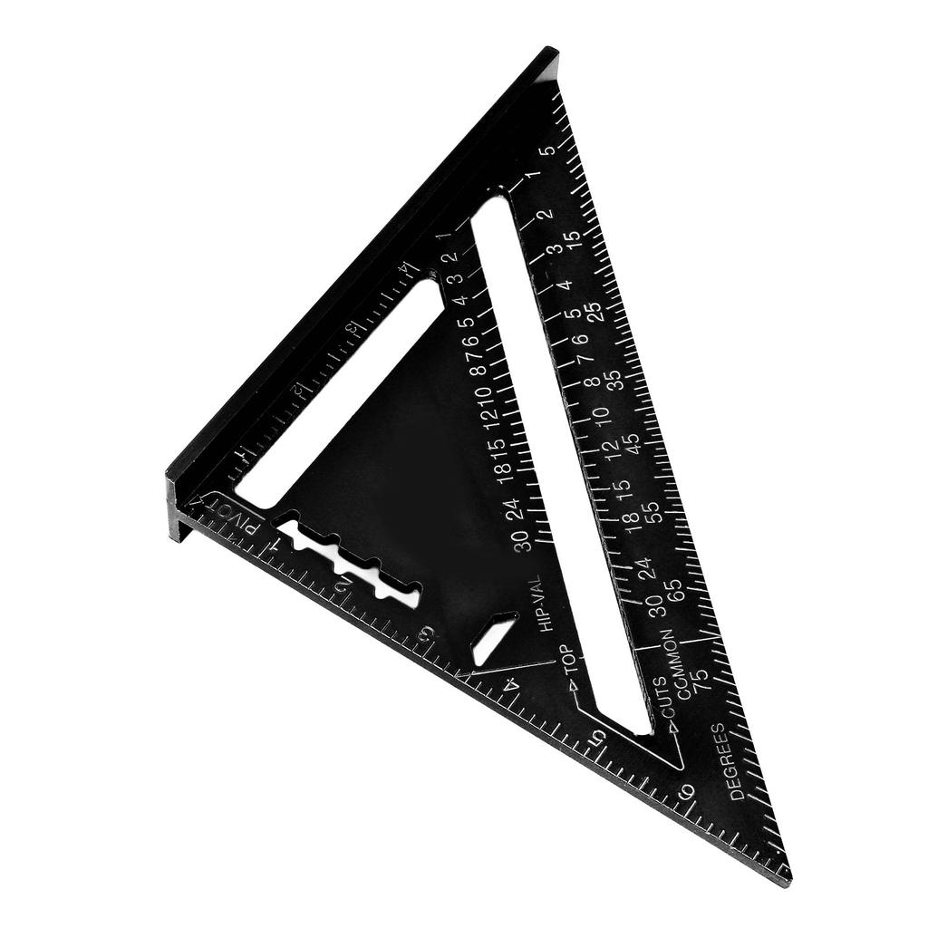 Carpentry   Ruler Aluminum Alloy with   and   Scales   Ruler Protractor for Engineer Carpenter