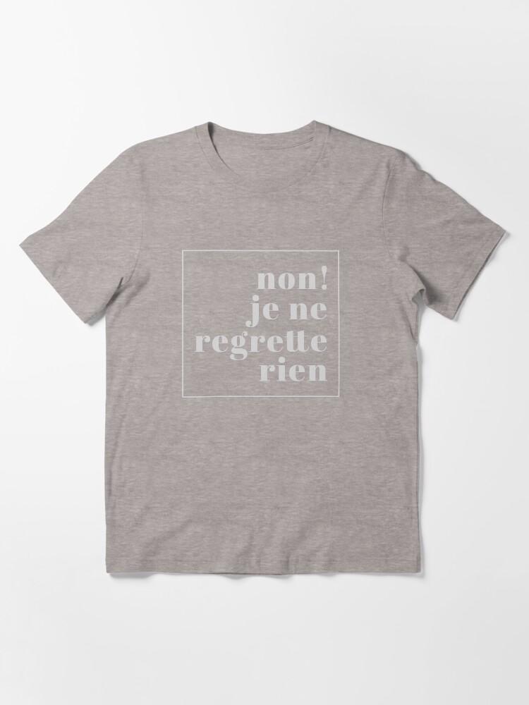 Édith Piaf Non, je ne regrette rien Essential T-Shirt