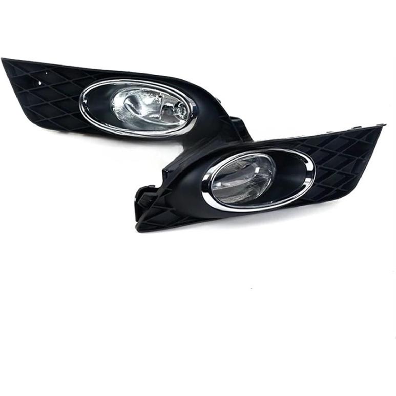 Car Front Bumper Fog Light Fog Lamp No Bulbs Compatible For Honda CIVIC 2012 2013 33950-TR0-H11 33900-TR0-H11 Foglight Foglamp With Cover(Only 1