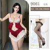Sexy Clothes Pure Desire Front Open Placket Suspenders Shorts Two-piece Set Lace Sexy Temptation Set
