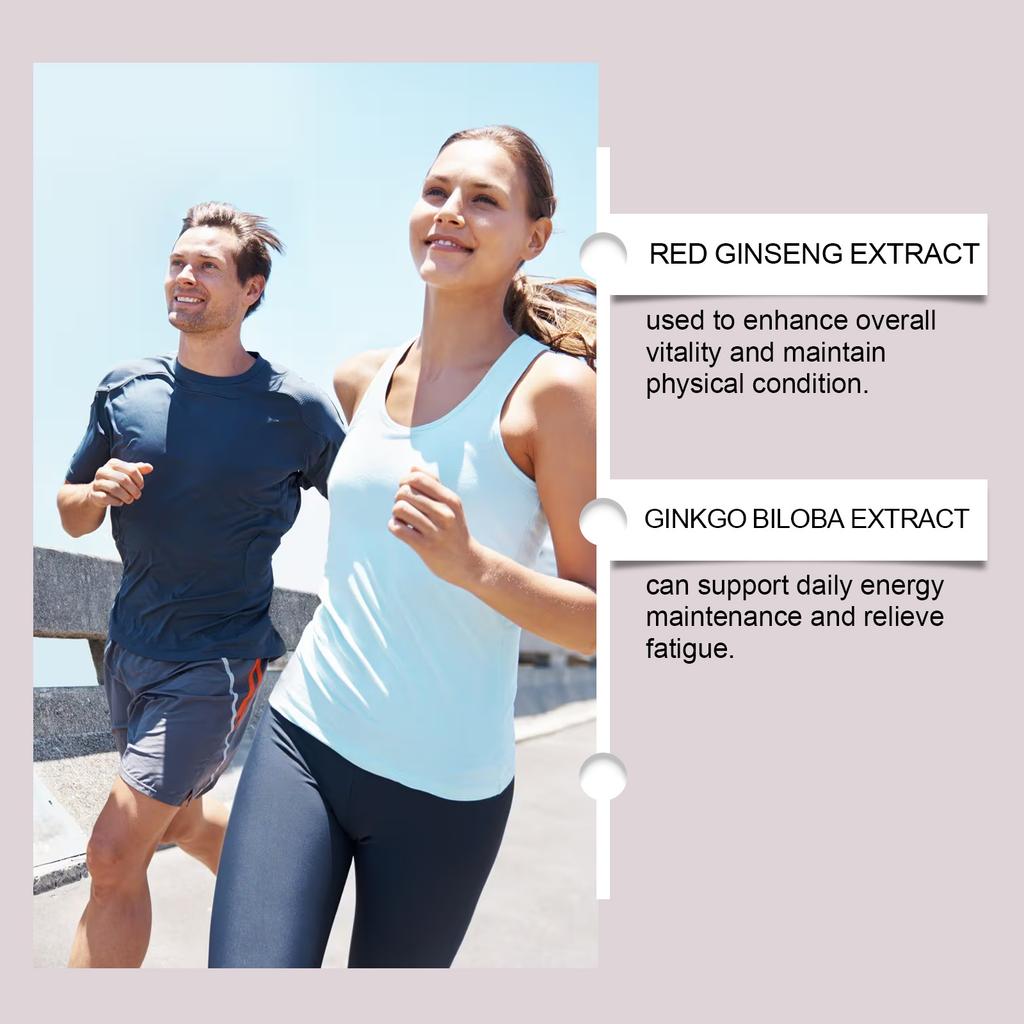 30 Stück Körperpflaster Tägliche Sanfte Pflege Tragbares Roter Ginseng & Ginkgo Körperpflaster