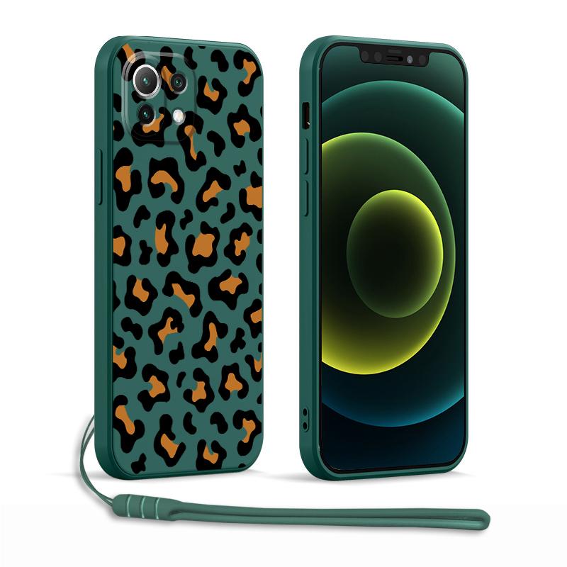 

Fashion Brown Leopard Case for Xiaomi Redmi A2 K40 12C 9 8 A1 A3x 14C 13C K60 10 Phone Cover Redmi K60 Ultra