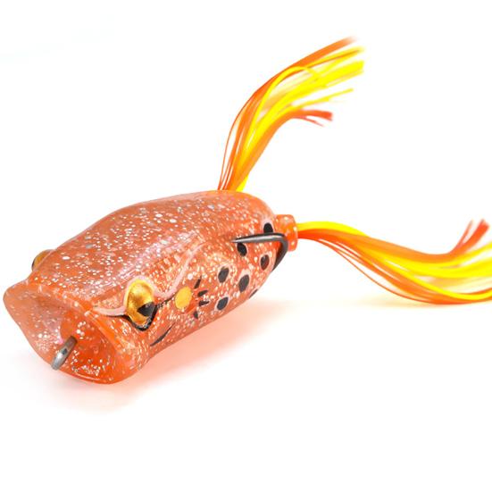 60mm/16g Fishing Lure Realistic Appearance Sharp Hook Big Mouth Large Snakehead Frog Wobbler