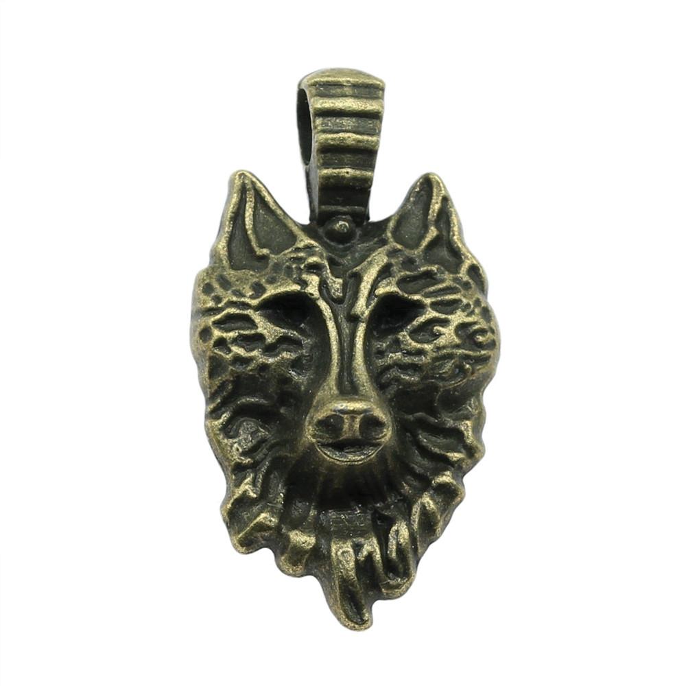 Retro Leopard Charms Metal Animal Pendants For Jewelry Making Handmade Supplies
