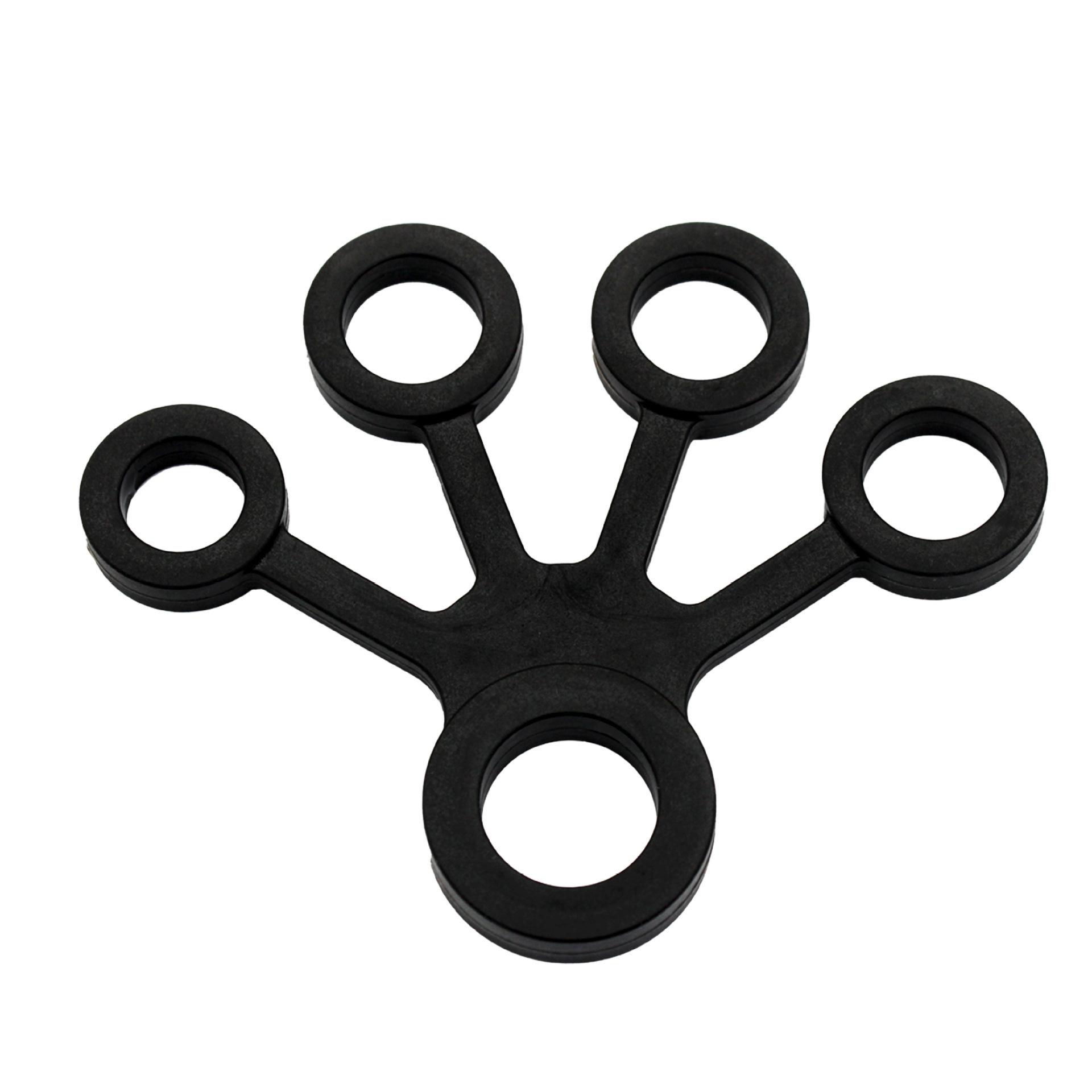 

New Fan-shaped Silicone Pull Device Five-finger Pull Belt, Sports Decompression Finger Pull Ring Anti-mouse Hand High Elasticity