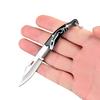 Mini Pocket Knife Portable Stainless Steel Folding Knife Keychain Box Cutter Survival Multitool Camping Emergency EDC Gadgets
