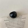 Multicolor Acrylic Resin Finger Rings for Women Simple Vintage Water Drop Shaped Rings Female Personality Jewelry