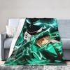 My Hero Academia Anime Decke Midoriya Izuku Deku Plüsch Überwurfdecke Sommer Klimaanlage Bedruckt Ultra-Weich Warm Bettwäsche,