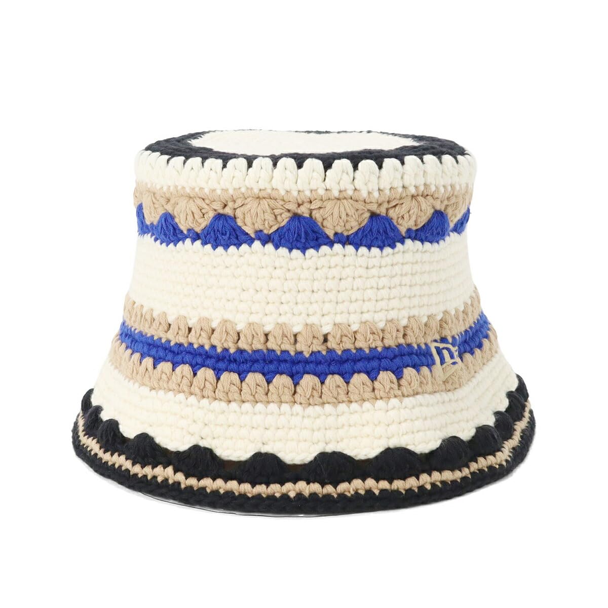 

[New Era] Шапка крючком, Коллаборация с Ёсико Хитоцуяма, Хлопок, Слоновая костьНебесно-голубой, БЕСПЛАТНЫЙ ВЯЗАНЫЙ КРЮЧКОМ TSD БОРДЮР IVO 14474873 NER36C8234