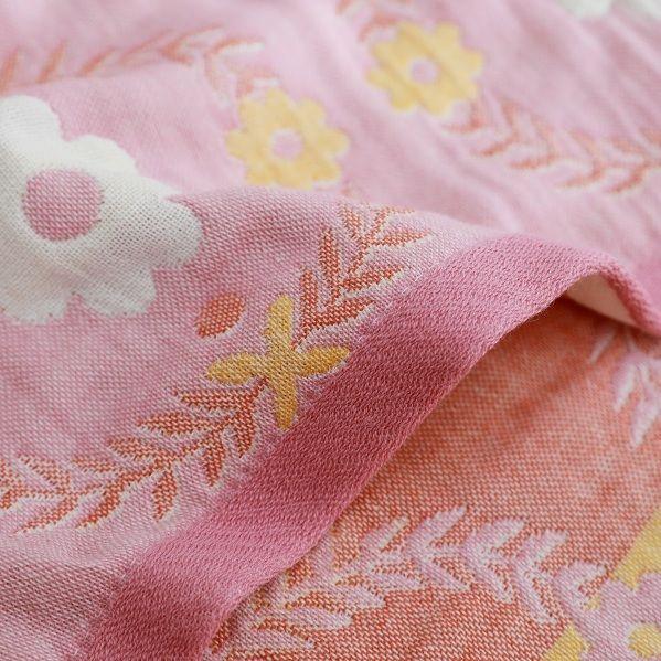 Towel Cotton with Four Layers of Gauze, Adult Household Towel Face Washing and Water Absorbing Shower Towel