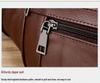Herren Echtleder Umhängetasche Bauchtasche: Multifunktionale Hüfttasche mit großer Kapazität zum Laufen und für die Arbeit