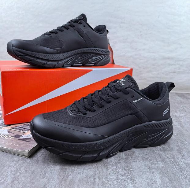 

GOUPU running shoes men s autumn and winter non-slip and wear-resistant outdoor hiking shoes off-road running shoes casual sports shoes 39