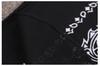 Trifong Bandana Black Paisley Unisex 100% Cotton 55cm X 55cm KC-E