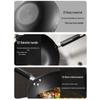 COOKER KING 30cm Nitrided Cast Iron Wok