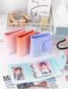Gradient 1-Pocket Mini 3inch Photo Card Album Cute Single Slot Binder for K-pop Photocards Polaroid Pictures Small Card Holder