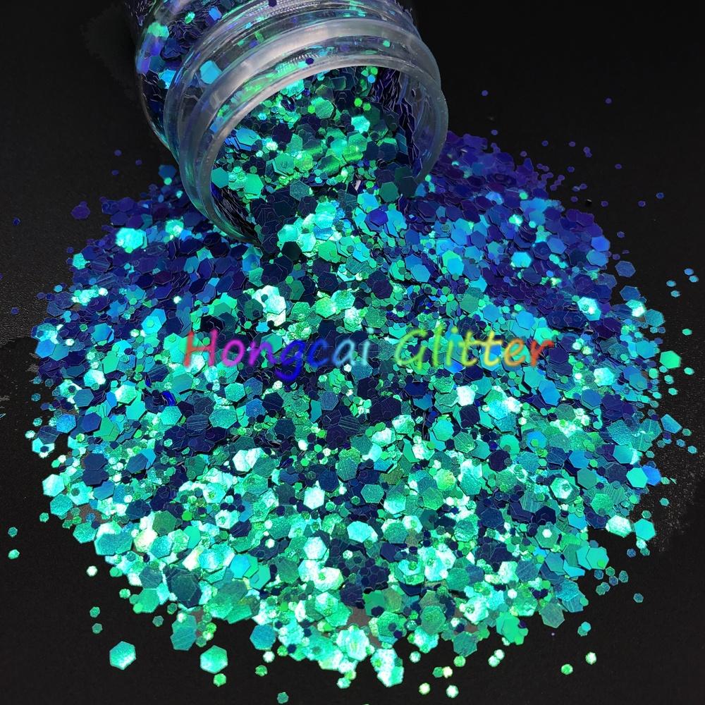 Chameleon Chunky Mix Glitter Color Shifting Bulk Glitter Craft Supplies Christmas Decorations