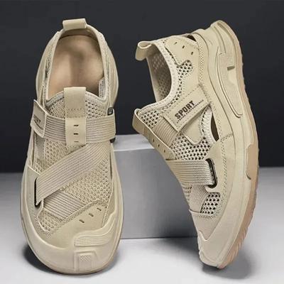 Designer Men's Sandals 2024 New Casual Sport Sandals Summer Breathable Mesh Shoes for Men Wading Sandalias Non Slip Beach Shoes