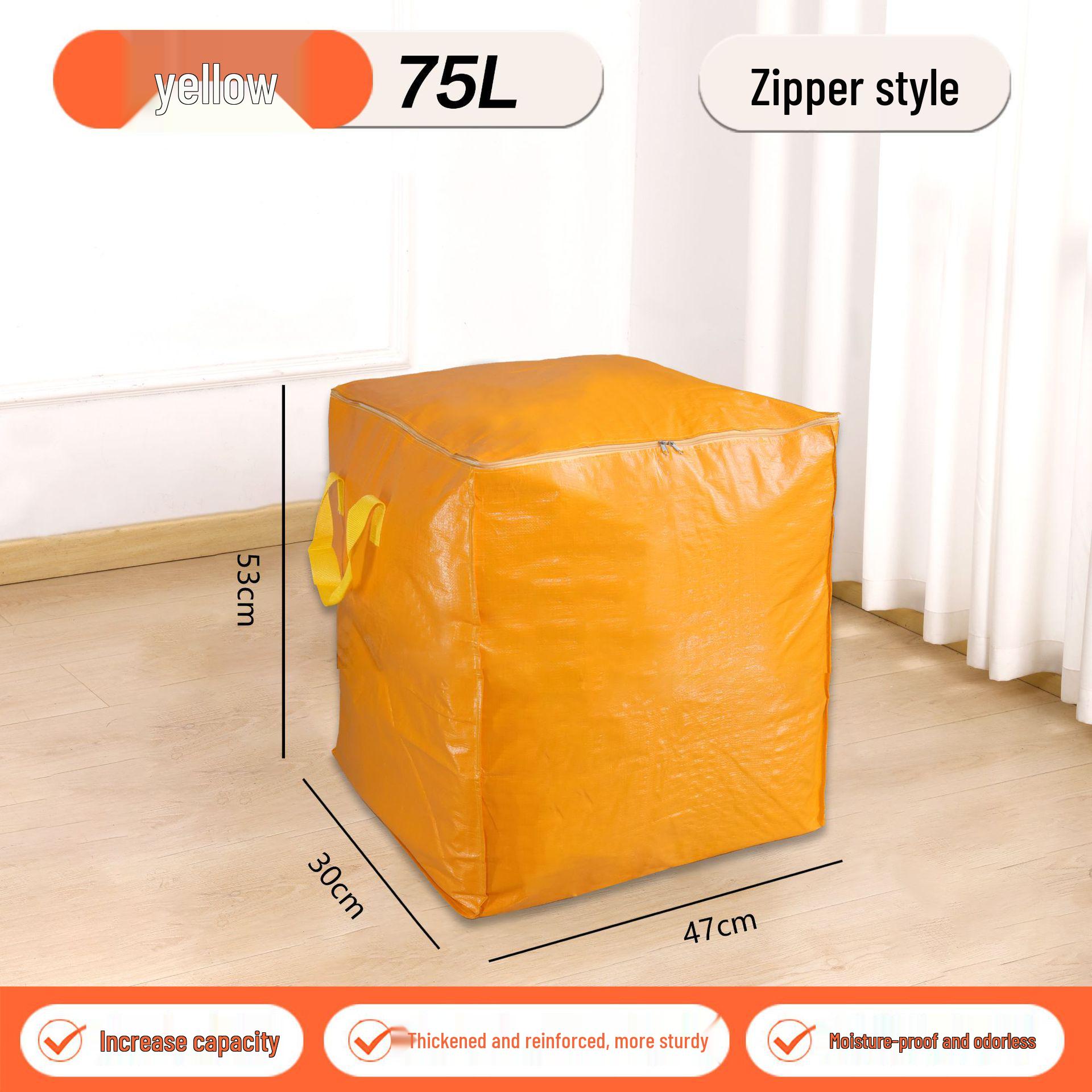 

Reinforced Waterproof Quilt Storage Bag: Dustproof, Wear-Resistant, Foldable for Travel and Moving
