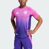 Adidas Deutschland 2024 Auswärts Authentisches Trikot Semi Lucid Fuchsia/Team College Purple Herren Streetwear IP8166